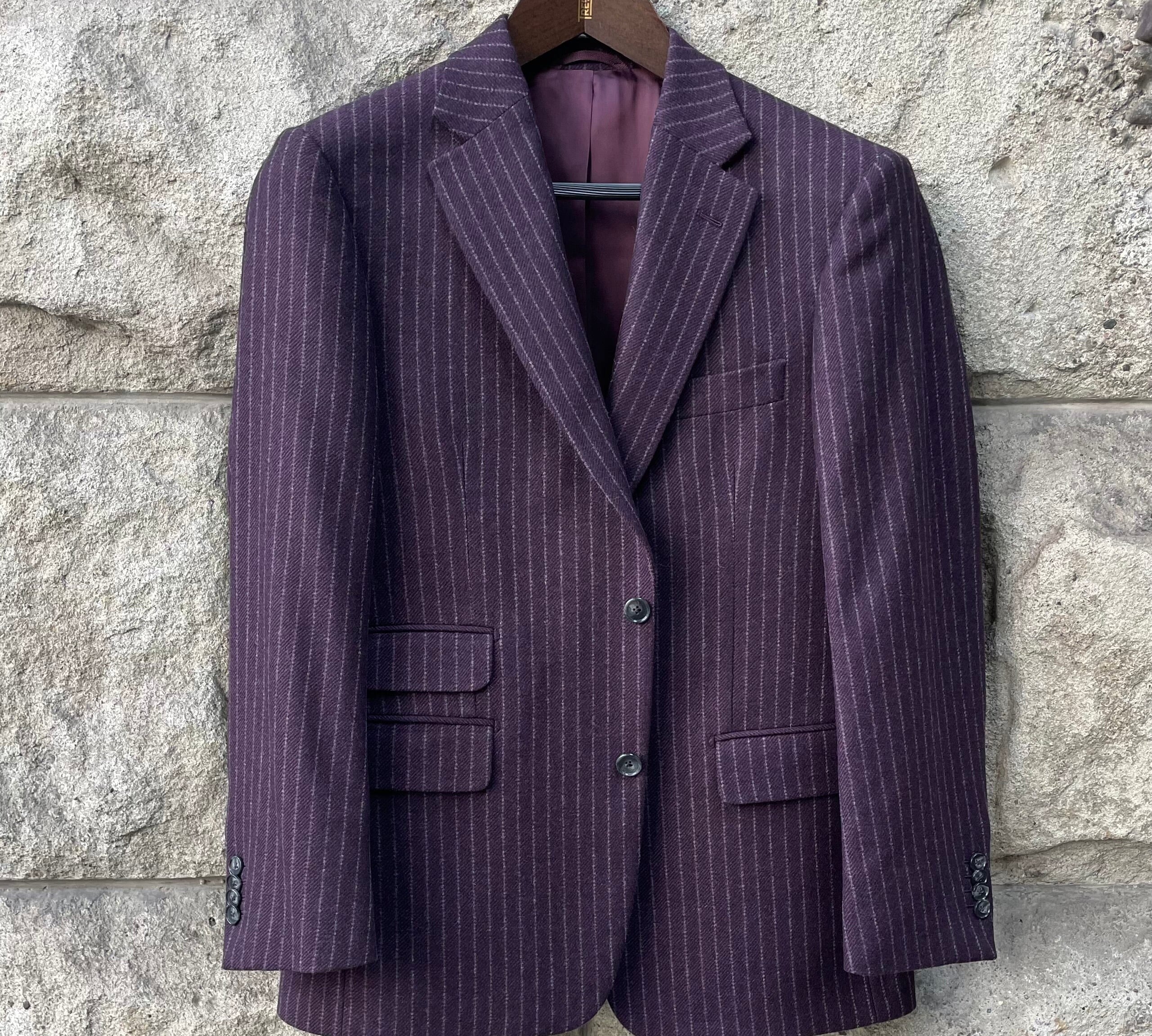 Sakko Orlando plum - Schweizer Design Atelier Treger 