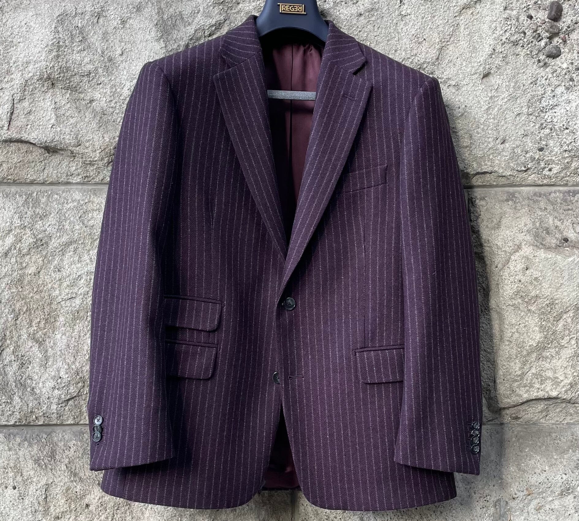 Sakko Orlando plum - Schweizer Design Atelier Treger 
