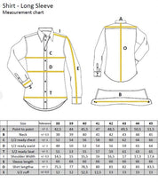 Twill Business Hemd, Doppelmanschette Atelier Treger 