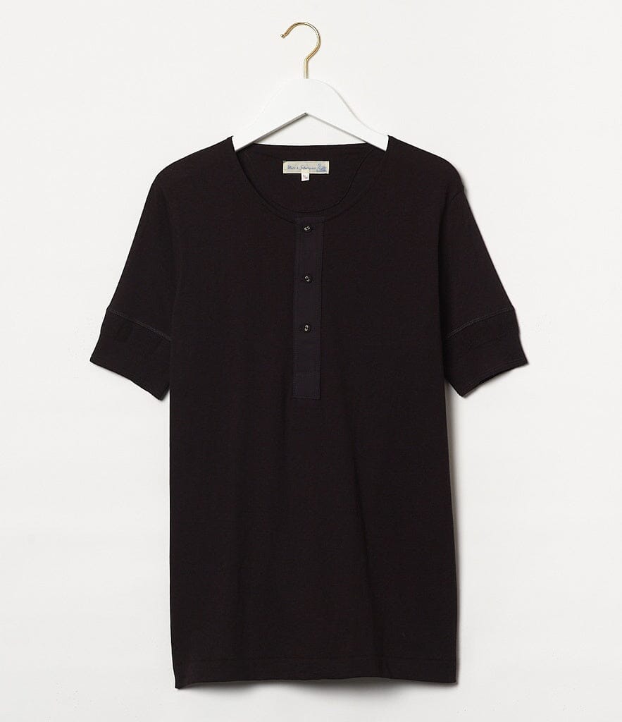 Shirt kurzarm - deep Black Atelier Treger 