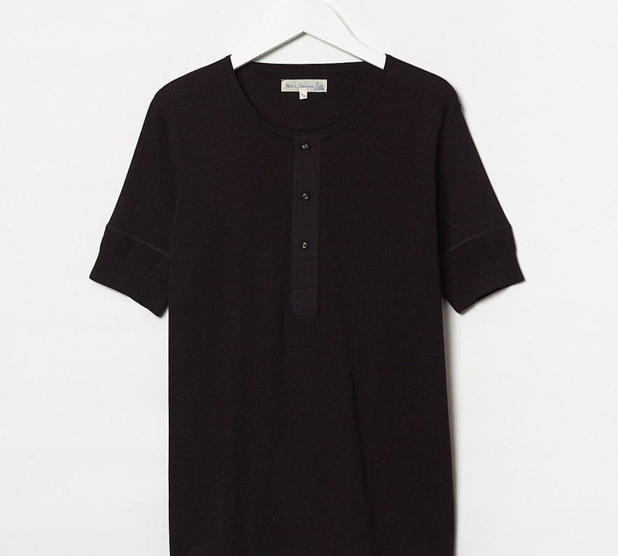 Shirt kurzarm - deep Black Atelier Treger 