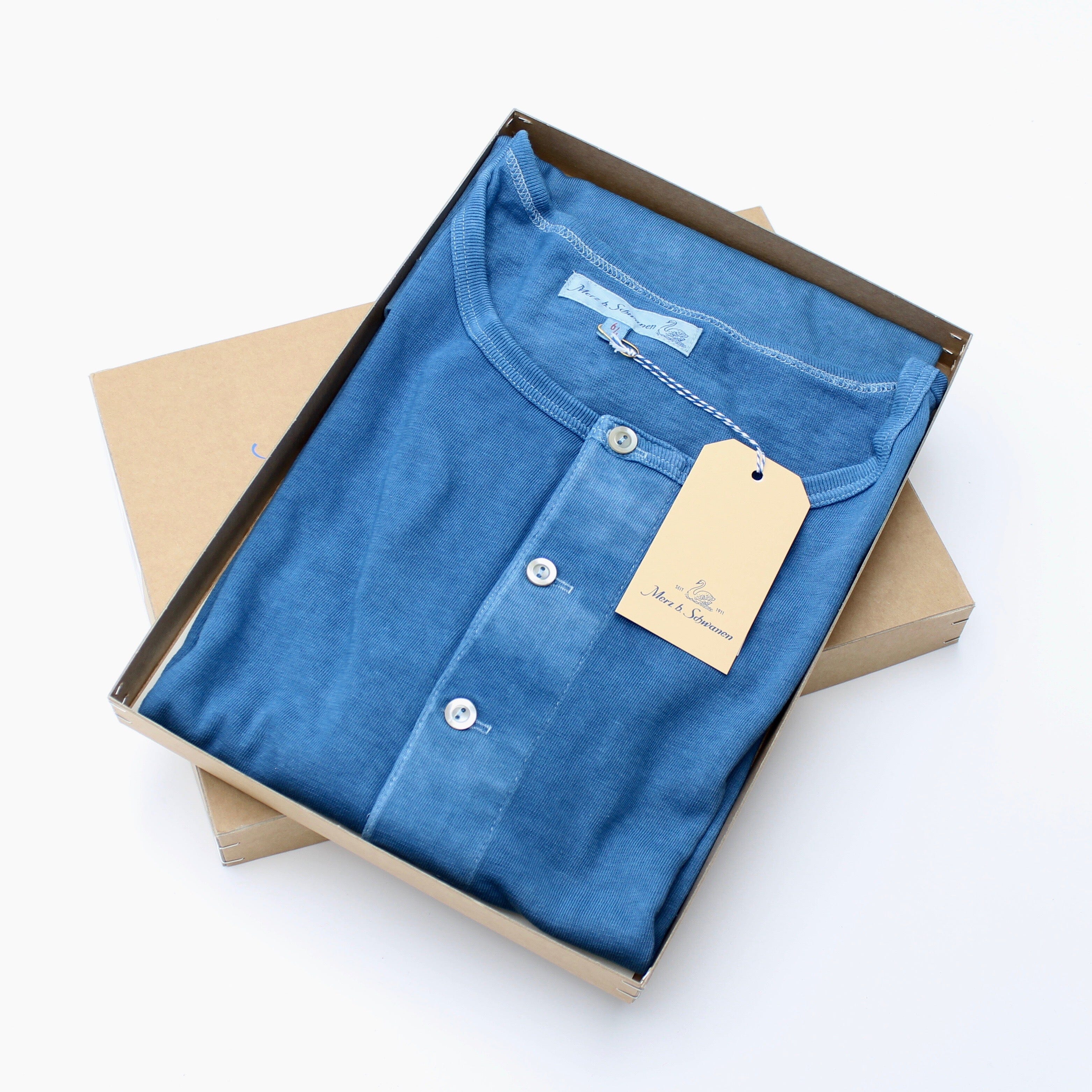 Shirt kurzarm - Farbe indigo Special Edition Atelier Treger 