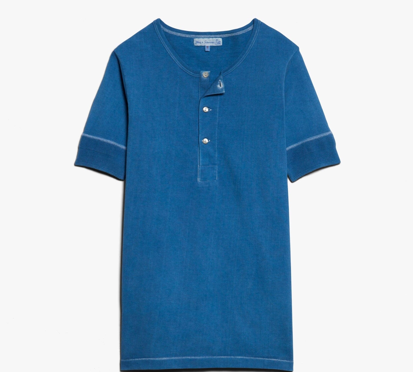 Shirt kurzarm - Farbe indigo Special Edition Atelier Treger 