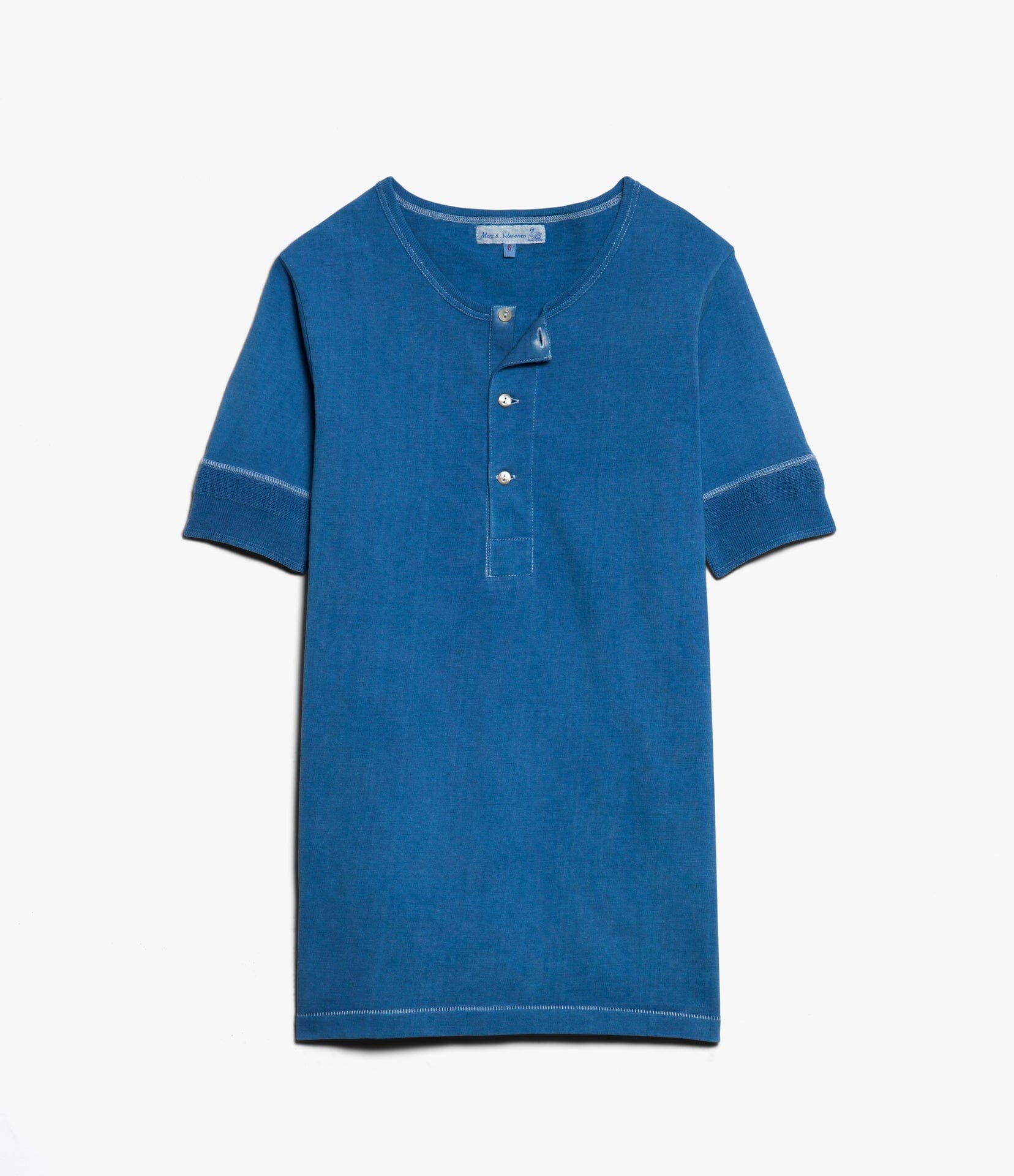 Shirt kurzarm - Farbe indigo Special Edition Atelier Treger 
