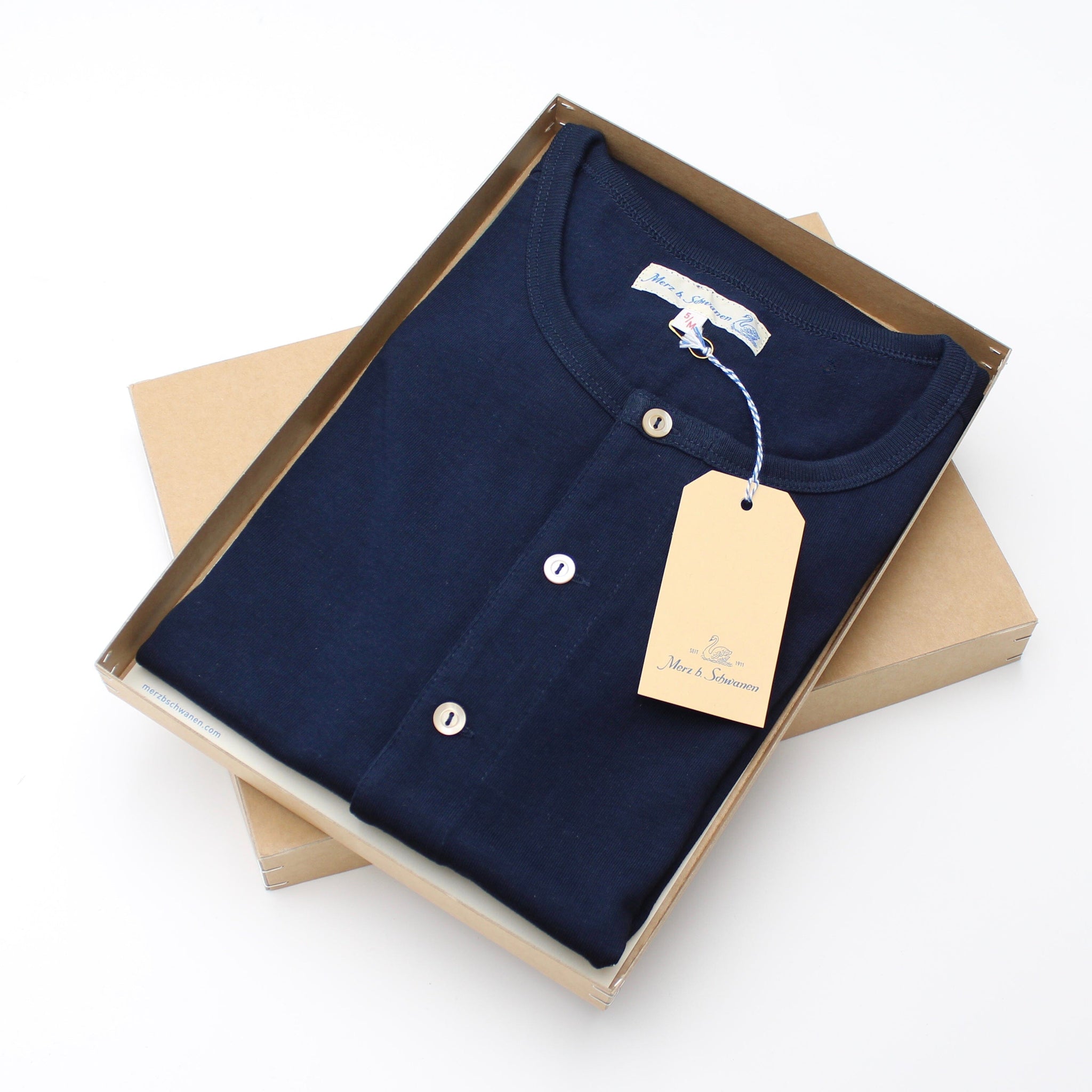 Shirt kurzarm - vintage blue Atelier Treger 