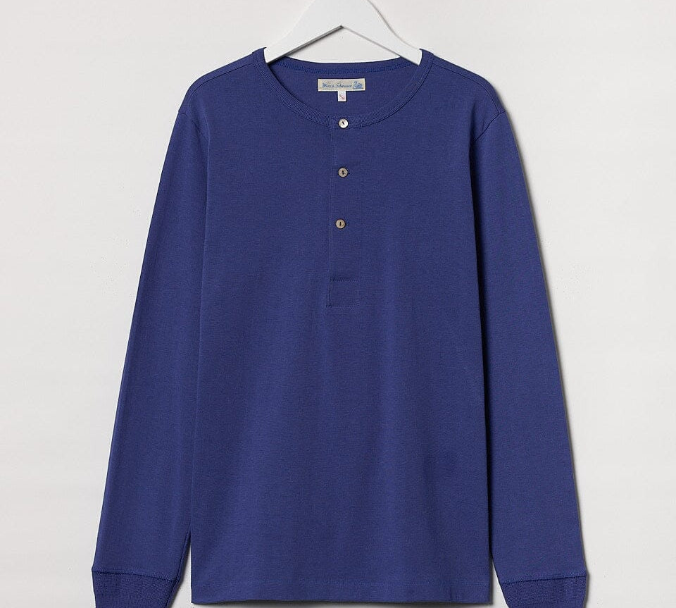 Shirt - Langarm - Farbe dunkelblau Atelier Treger 