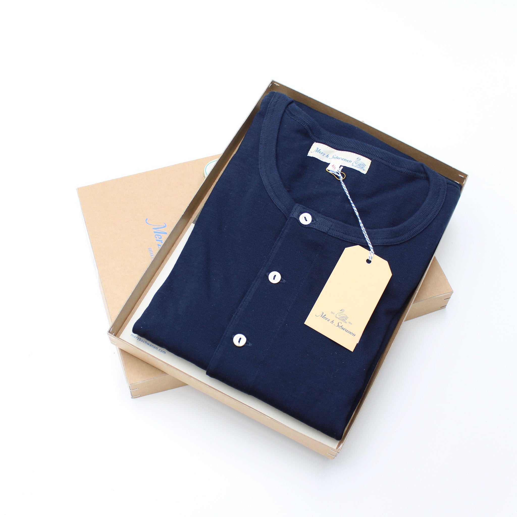 Shirt - Langarm - Farbe dunkelblau Atelier Treger 