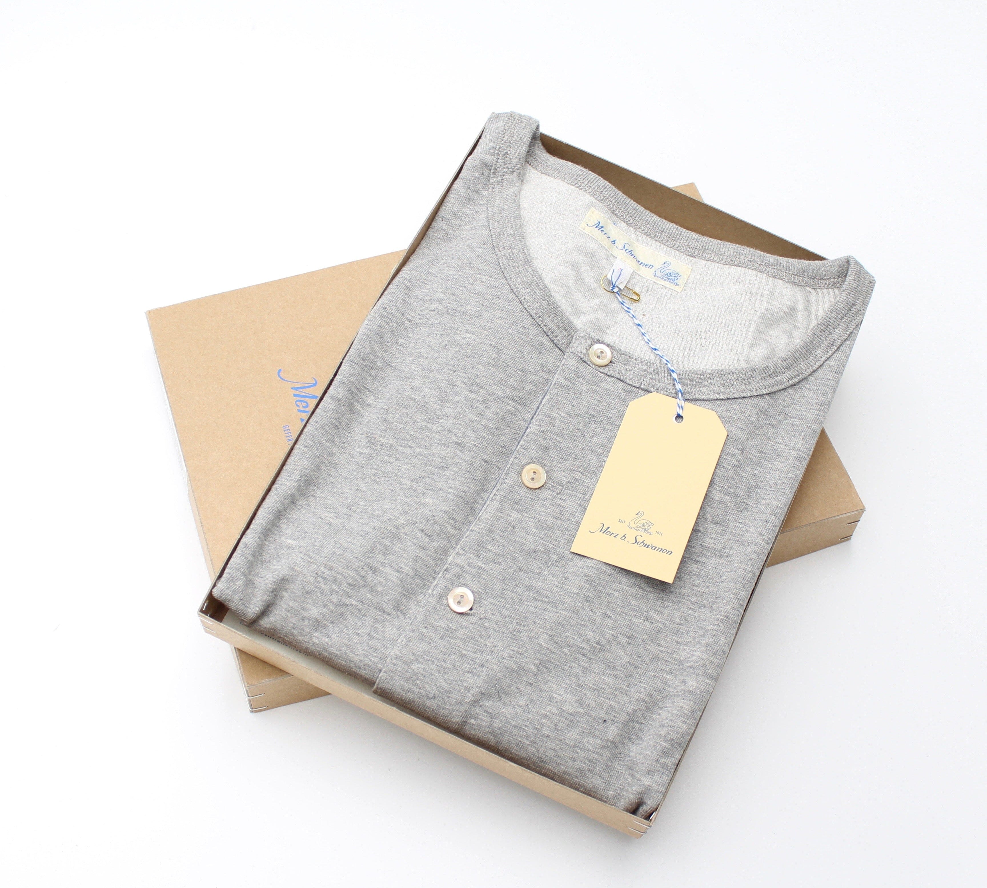 Shirt - Langarm - Farbe Grau Atelier Treger 