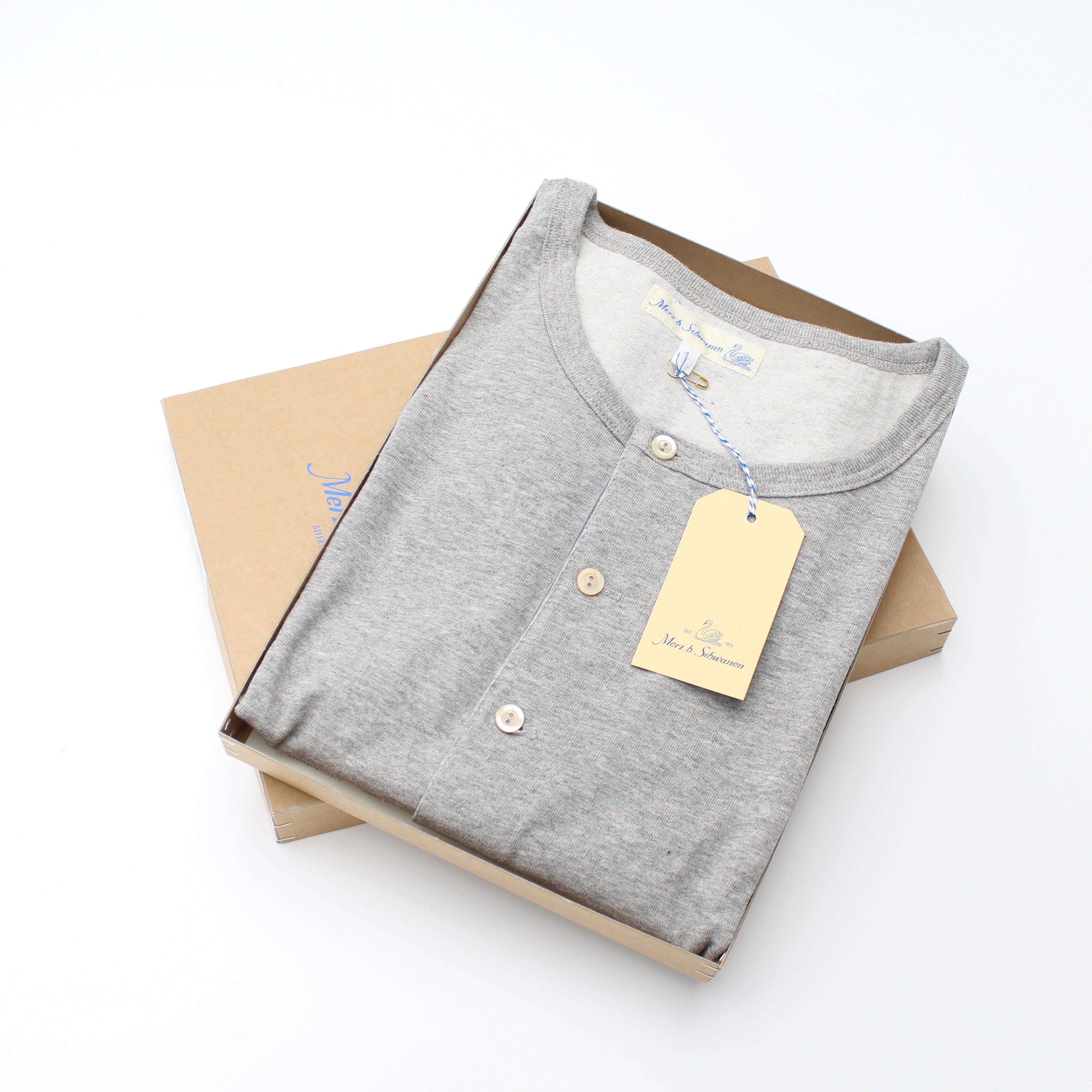 Shirt - Langarm - Farbe Grau Atelier Treger 