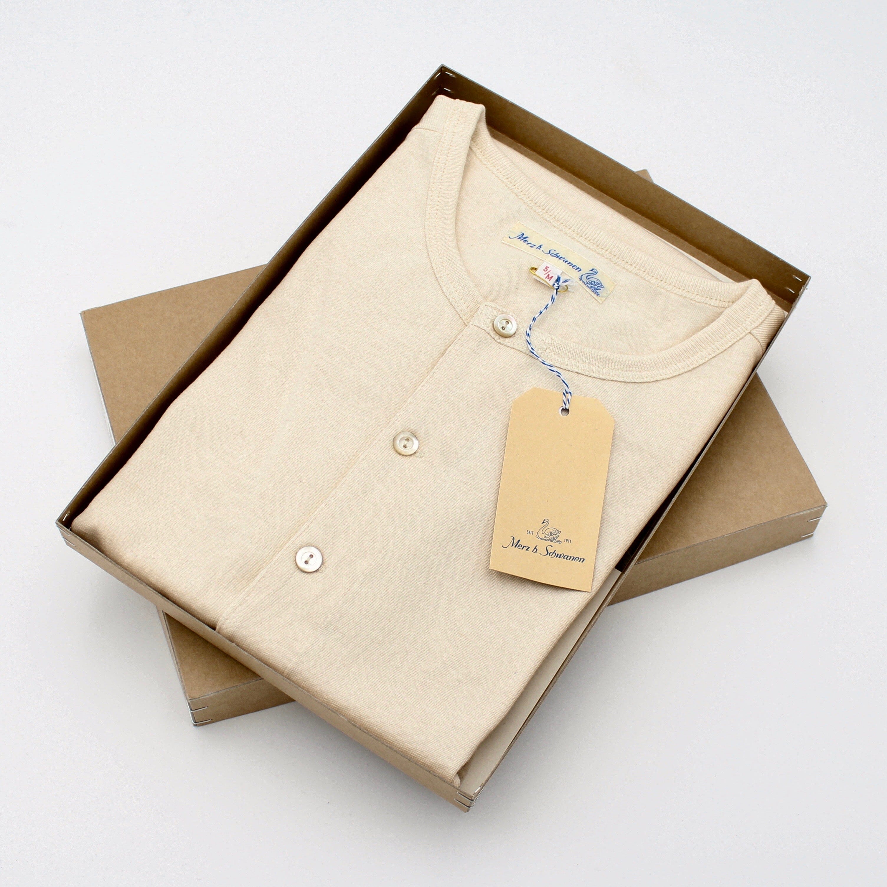 Shirt - Langarm - Farbe Natur Atelier Treger 