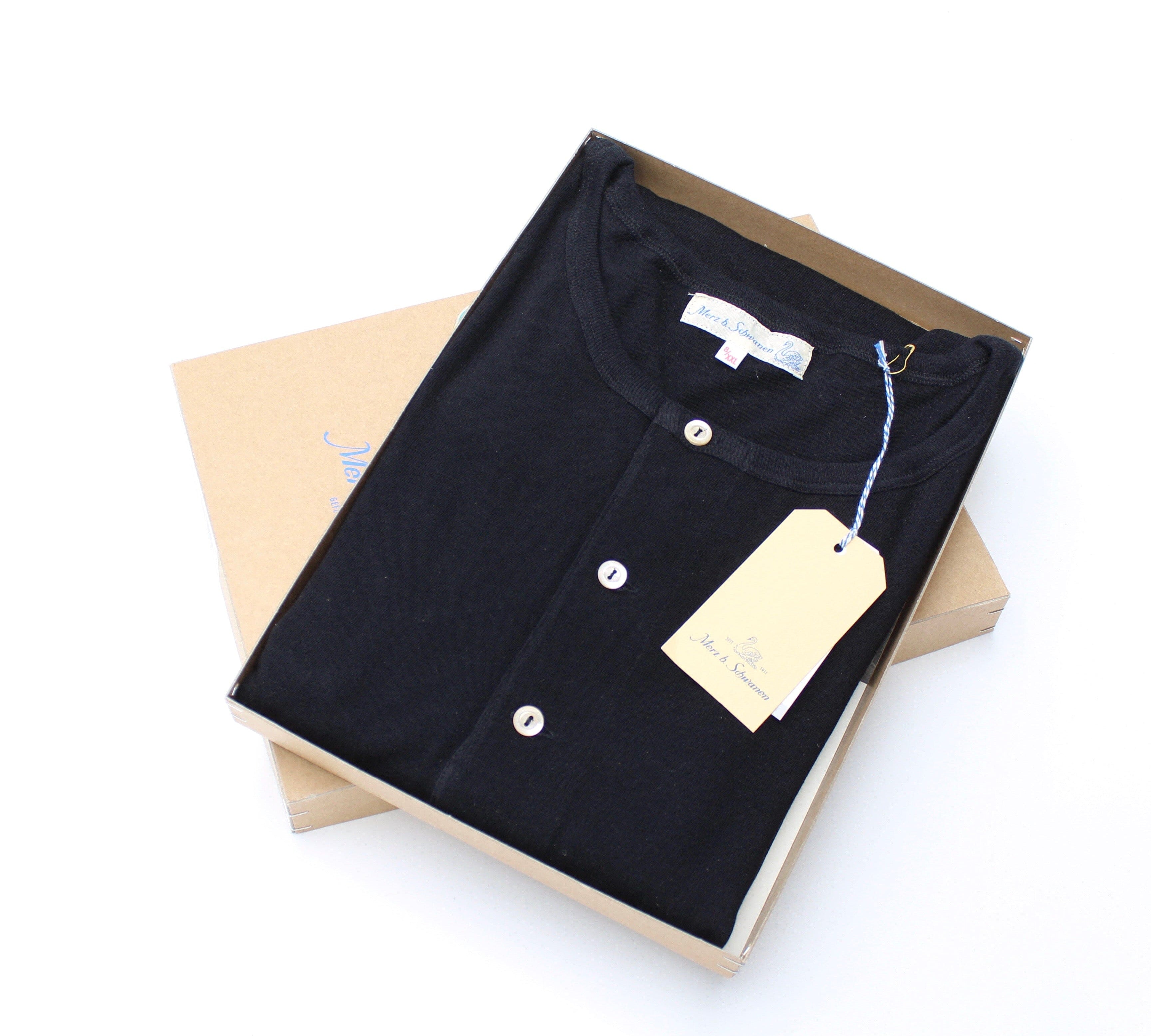 Shirt - Langarm - Farbe Schwarz Atelier Treger 
