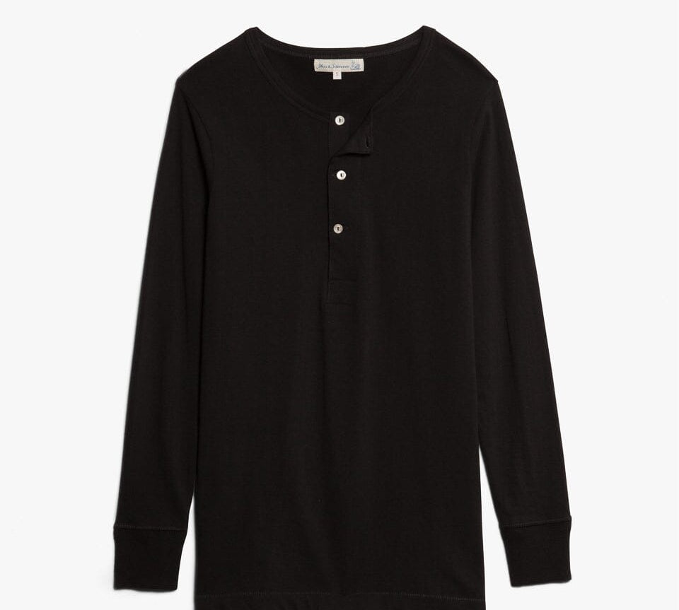 Shirt - Langarm - Farbe Schwarz Atelier Treger 