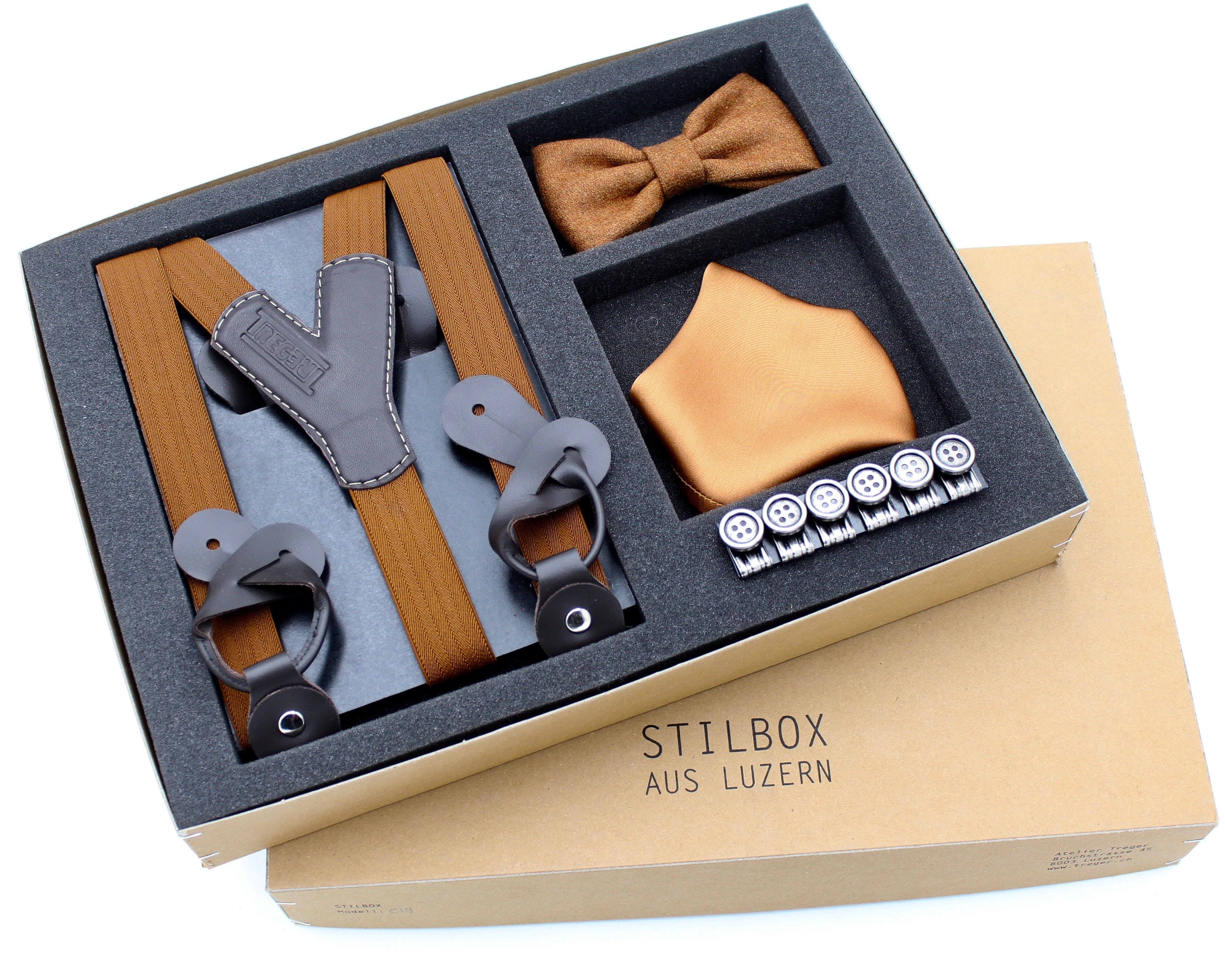 Stilbox 19.3 Hosenträger Atelier Treger 